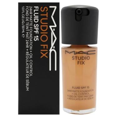 Imagem de MAC Base Fluida Studio Fix Fps 15 24H Matte Com Controle De Oleosidade - Nc45 Para Mulheres 1 Oz
