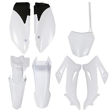 Imagem de RainMan S Kit De Para-Lama Plástico, Carenagem Branca, Capa Reposição Para Yamaha Ttr110E Ttr 110 Trail Bike