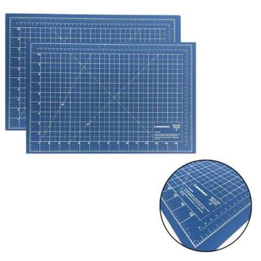 Imagem de Base De Corte A3 30x45cm Dupla Face Pachwork Artesanat Cores - LANMAX,