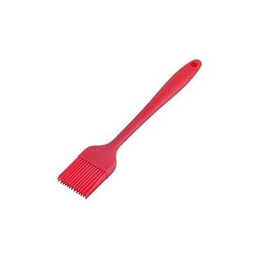 Imagem de Pincel Culinário de Silicone, 25cm, Vermelho, Resistente a 180°C