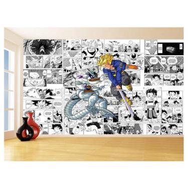 Imagem de Papel De Parede 3D Dragon Ball Trunks Freeza 3,5M Dbz731 - Você Decora