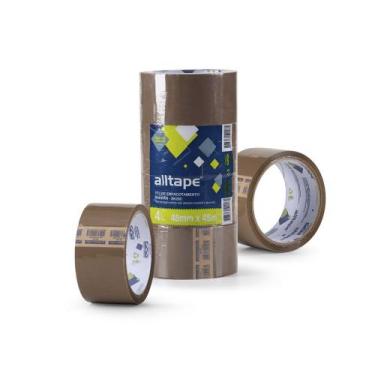 Imagem de Fita Embalagem Alltape 48Mmx045M Marrom