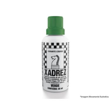 Imagem de Corante Liq Xadrez Extra 50Ml Verde c/12pcs - SHERWIN WILLIAN