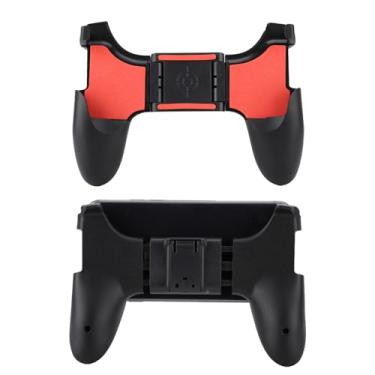 Imagem de Ciglow Controle de jogo móvel, alça de joystick dobrável, artefato de jogo de tiro, cabo de jogo de design ergonômico, tiro confortável e rápido com suporte