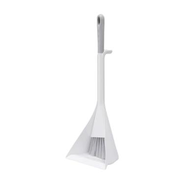 Imagem de KiBcsLic Conjunto Educativo de Mini Vassoura E Pá de Lixo para Crianças em Casa, Cinza, Tamanho real