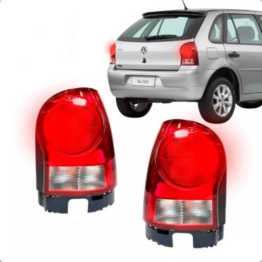 Imagem de Par Lanterna Traseira Gol G4 2006 2007 2008 2009 2010 2011