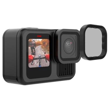 Imagem de TELESIN Filtro Polarizador para GoPro Hero 13 Preto, CPL Filtro Polarizador Circular Protetor de Lente Vidro HD Multirrevestido para Go Pro 13 Acessórios Filtro