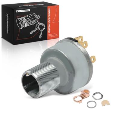 Imagem de A-Premium Cilindro de bloqueio de ignição compatível com veículos Chevrolet, Buick e GMC - Impala, Suburban, Corvette, Bel Air, Biscayne, Electra, LeSabre, Riviera, Série 1500, Série 2500, Série G1000