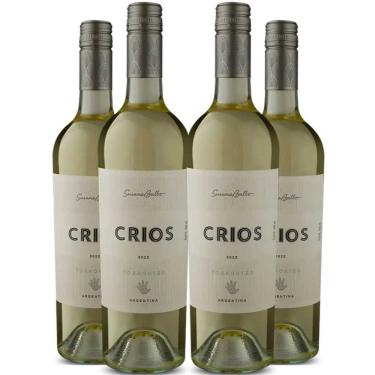 Imagem de Vinho Branco Susana Balbo Crios Torrontes 750ml Kit 4 Garrafas