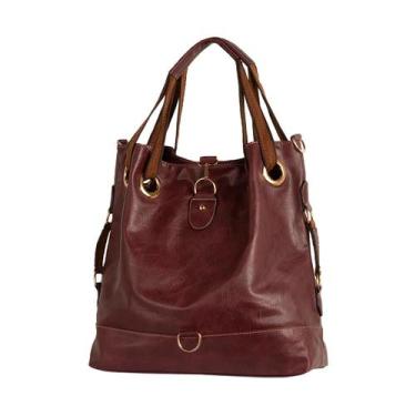 Imagem de Bolsa Feminina Estilo Saco Grande Luxo Casual Moderna Maxi Ombro eTran