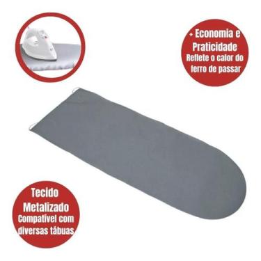 Imagem de Capa Forro Para Mesa Tabua De Passar Metalizado Universal - MIXAÇO