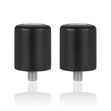 Imagem de WORLDMOTOP Pegas de extremidade da barra do guidão da motocicleta pesos dos plugues de substituição para Kawasaki Ninja 250 2009-2012 Ninja 300 2013-2017 Eliminator 450 2023-2025