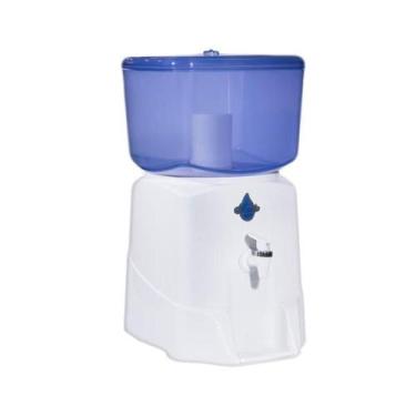 Imagem de Filtro Água Branco 8 Litros + 1 Vela + Cuba Cerâmica - Gmold - Gmold N