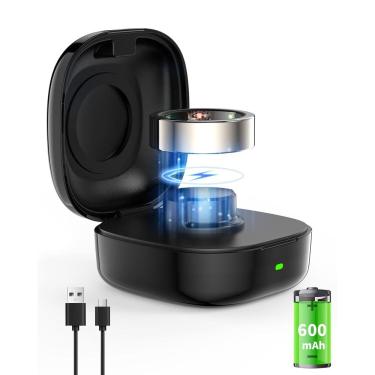 Imagem de Estojo de carregamento portátil ELFEYE 600mAh para Oura Ring Gen3