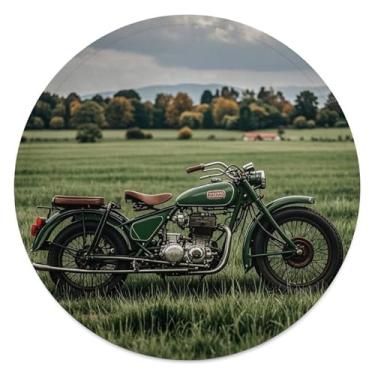 Imagem de Cobertor de flanela leve e aconchegante texturizado para motocicletas vestíveis em grama verde, cobertor macio para sofá-cama