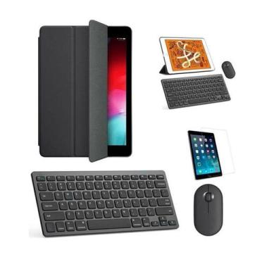 Imagem de Kit Capa Smart Preto Tecl, Mou Preto, Pel P/tablet Mini 6 8,3 - BDNET