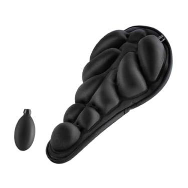 Imagem de IEUDNS Capa de selim de bicicleta acolchoada de substituição para exercícios confortáveis, capa de assento de bicicleta para mulheres e homens, para, Pequeno