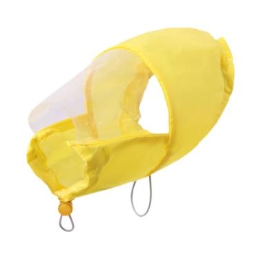 Imagem de WeiLaiKeQi Proteção auricular para cachorro, capa protetora para banho, à prova d'água, protetor auricular para cachorro, touca de banho, chapéu para, L