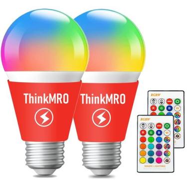 Imagem de Lâmpadas LED ThinkMro Color Changing RGBW 10W (pacote com 2)