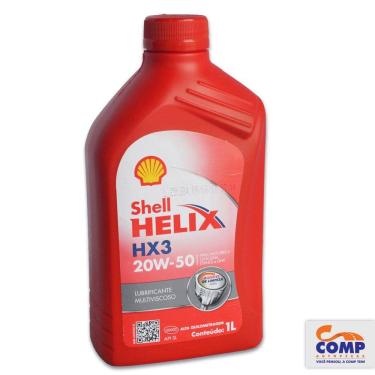 Imagem de Óleo de Motor Shell 20W50 Helix HX3 multivicoso
