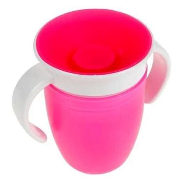Imagem de Copo Baby 210ml Sem Bico Antivazamento - Art Baby, ROSA