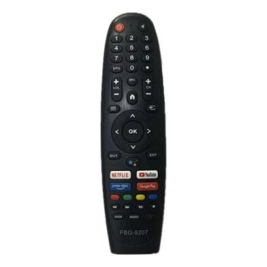 Imagem de Controle Remoto Para Tv Multilaser Smart S/ Comando de voz FBG 9207 SK