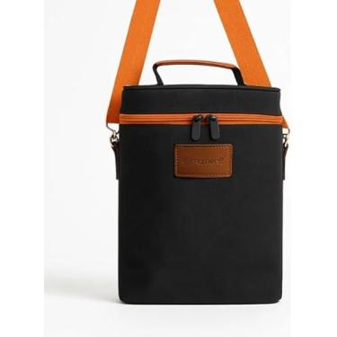 Imagem de Bolsa Térmica Porta Vinho 2 Garrafas Impermeável com Alça