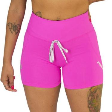 Imagem de Short Feminino Suplex Fitness Insanity Sunny, Rosa, M