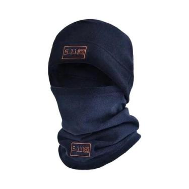 Imagem de Gorro Térmico De Inverno Masculino Com Capuz De Lã, Aquecedor Facial, 