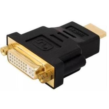 Imagem de Adaptador Dvi - Dvi 24+5 Femea Para Hdmi Macho
