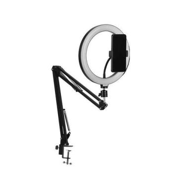 Imagem de Pedestal/Braço Articulado Mesa Ring Light - Aj Som Acessórios Musicais