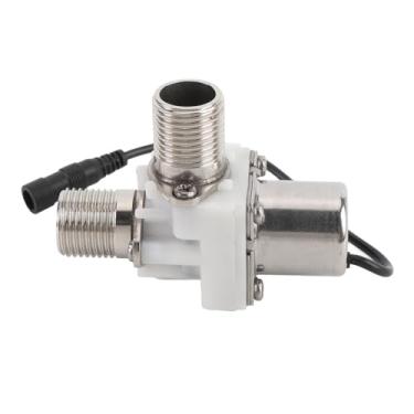 Imagem de Cryfokt Válvula de água, Válvula Solenóide de água Elétrica Fácil de Instalar CC 6V Ajuste Preciso para Sistemas de Irrigação de Jardim para Controle Automático