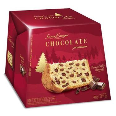 Imagem de Panettone Gotas de Chocolate Premium 400g Santa Edwiges
