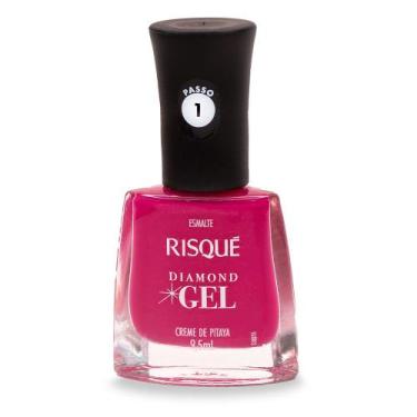 Imagem de Esmalte Risqué Diamond Gel Creme de Pitaya Rosa Cremoso 9,5ml, 9,5ML, 