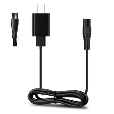 Imagem de Meridian Trimmer Charger Replacement for Meridian Grooming Aparador elétrico de barbeador, cabo de carregamento de 5 V para Meridian com escova de barbear