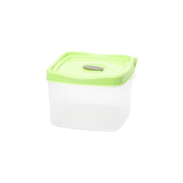 Imagem de Pote Wave Quadrado 600ml Plasvale Verde