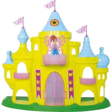 Imagem de Casinha de Boneca JUDY Castelo Encantado Fadas - Samba TOYS