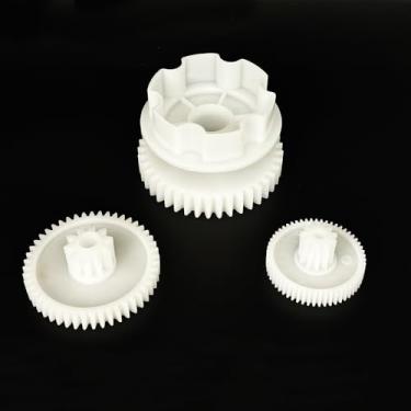 Imagem de Kids Powered Ride On Car Remote Control Stroller Gear Set Electric Stroller Gear Replace Part 550 Gear Set for Kids Electric Vehicle 550 Gearbox Replace Repair Parts (550 Gear Set A)