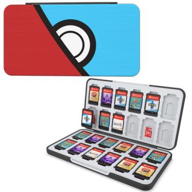 Imagem de Estojo de cartão de jogo HEIYING para Nintendo Switch OLED com 24 slot