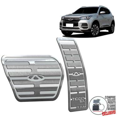 Imagem de Pedaleira Automático Chery Tiggo 5X TXS 2019 A 2022 Prata