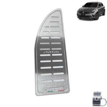 Imagem de Descanso de Pé Em Aço Inox Fiat Argo S-Design