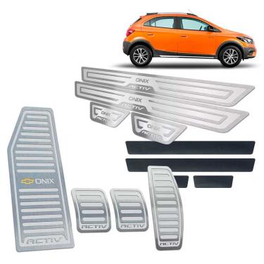 Imagem de Pedaleiras Descanso Soleiras +Vinil Onix Activ 17/19 Manual