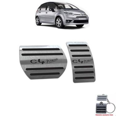 Imagem de Pedaleira Automático Citroen C4 Picasso 2008 A 2014 Preto