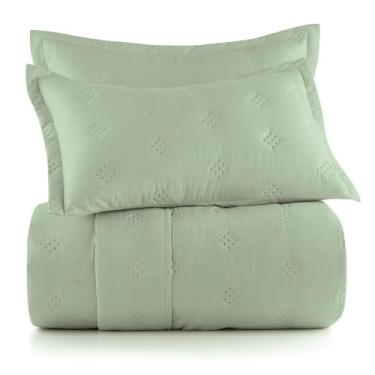 Imagem de Conjunto de Roupa de Cama Casal Acetinado Anarruga Altenburg