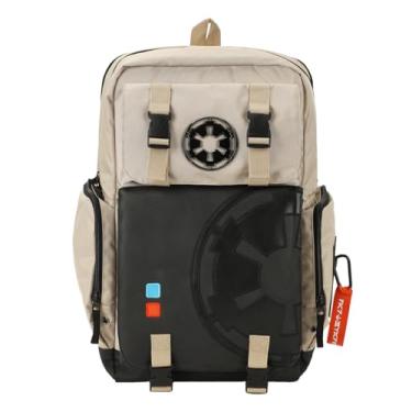 Imagem de Mochila embutida branca com tema de sabre de luz Star Wars, Sabre de luz, OSFA, Personalizado