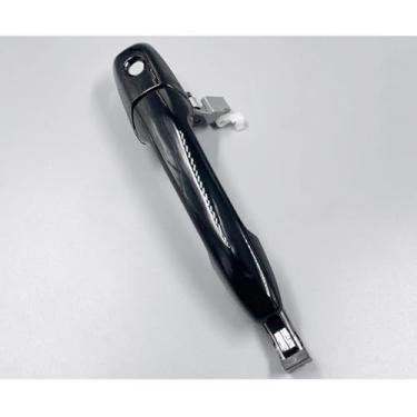 Imagem de Para Ford Ranger, para Mazda BT50 2006-2011, para Mazda 3 2003-2008, para Mazda 6 2003-2008 CX-7 2007-2012, maçaneta externa da porta pintada de preto (dianteira direita com furo)