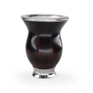 Imagem de Cuia bocal inox queimada - Querência 