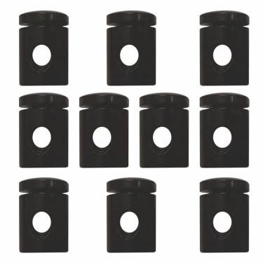 Imagem de Kit-10 Desviador de Cabo Para Lustres e Pendentes e Luminária MD-6005/10 Preto