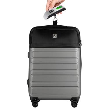 Imagem de Mala de Viagem Armor - Para Despachar - Gshield + Balança Digital Portátil para Bagagem - Verde