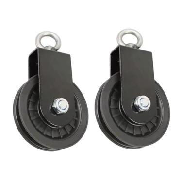 Imagem de Fenteer 2x Peças de roda de polia de rolamento de fitness resistentes ao desgaste, equipamento de fitness para treino, acessórios leves universais
